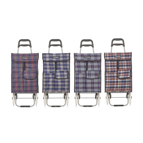 Chariot de courses Voyage Checkered
