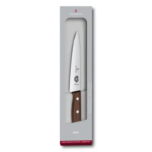Victorinox Wood Koksmes - Lemmet 15cm - Heft Esdoornhout - Geschenkdoos