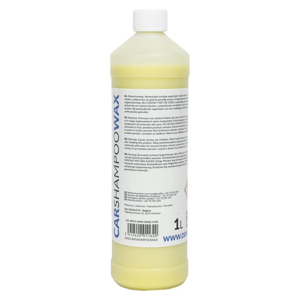 D&L Car Shampoo + Wax - 1L