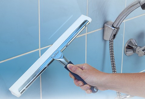 Moerman Squeezee Douche Trekker met Rubber - 35cm