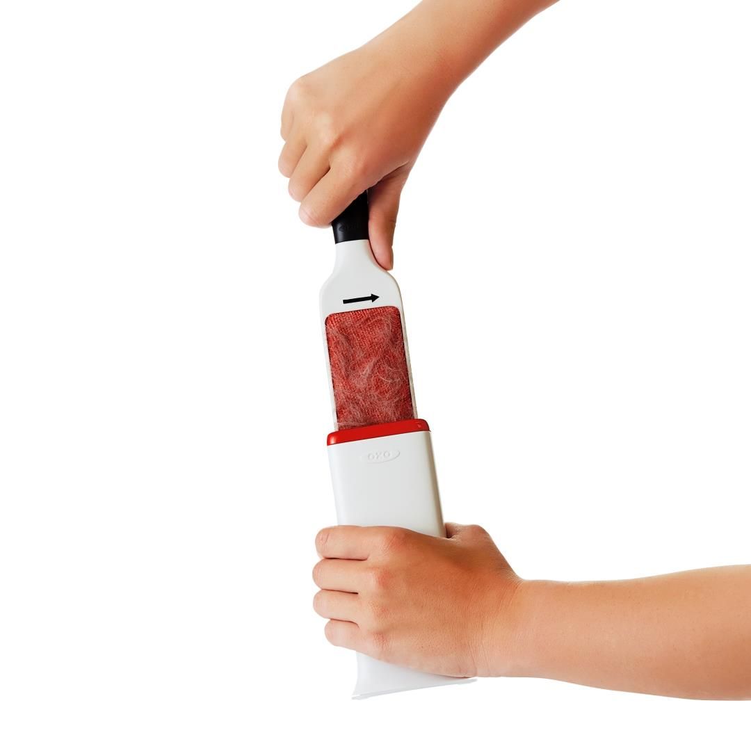 Oxo Pluizenborstel - Zelfreinigend - Medium
