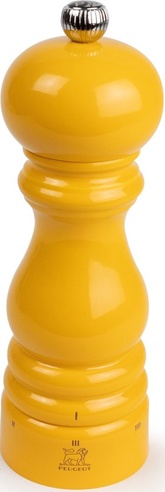 Peugeot Moulin à poivre Paris u'Select - Jaune Safran - Bois de hêtre