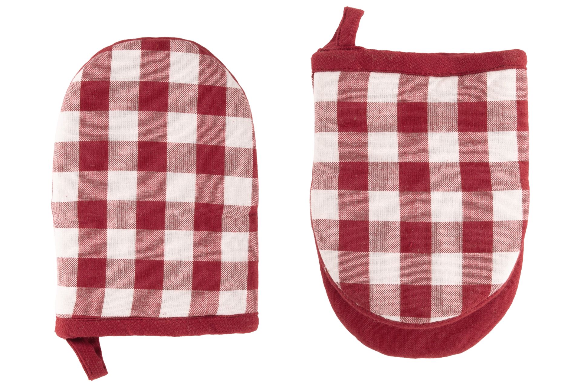 Tiseco Gingham Gripper - Ovenwant - 2 Stuks - 13 x 19cm