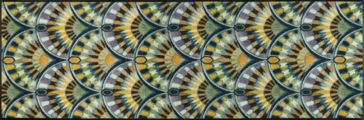 Kleen-Tex Wash+Dry Wasbare Deurmat - Feather Arc