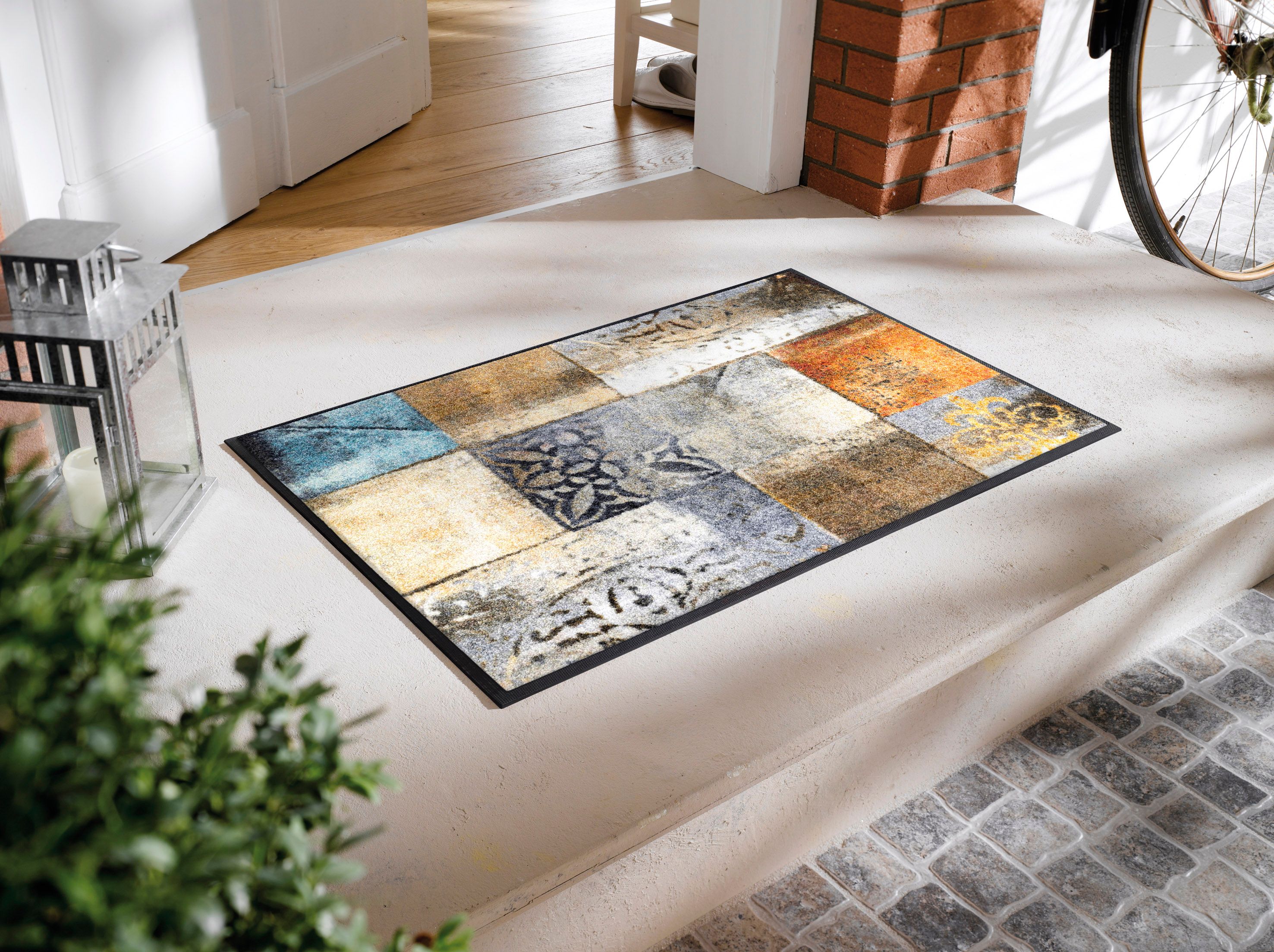 Kleen-Tex Wash+Dry Design Wasbare Deurmat - Tilea