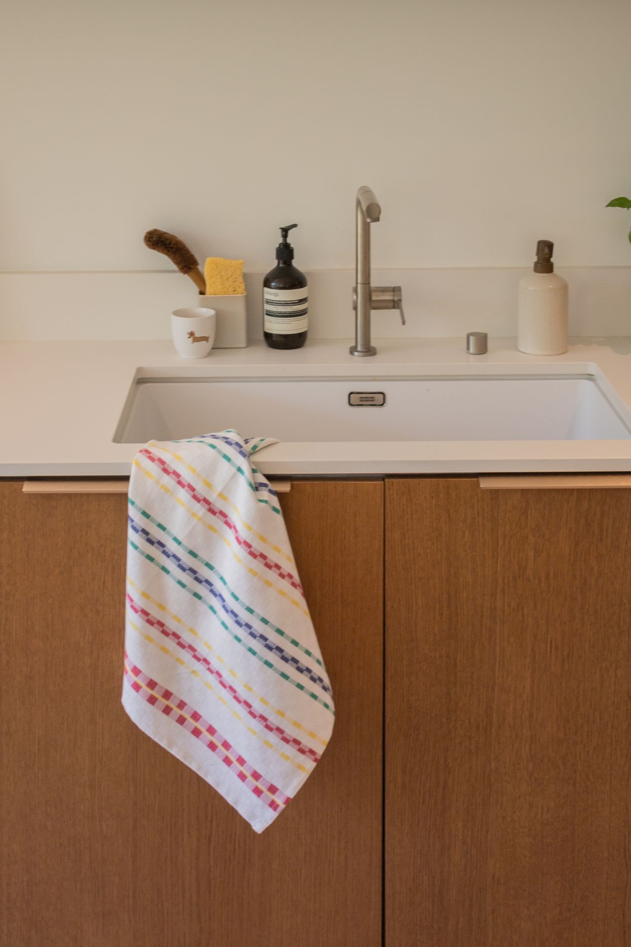 Tiseco Colori Kitchen Towel – Tea Towel – 65 x 65 cm – 100% Cotton – Set of 3