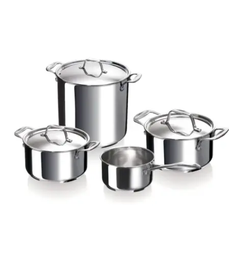Beka Chef 4-delige Kookpotten en Steelpannen Set