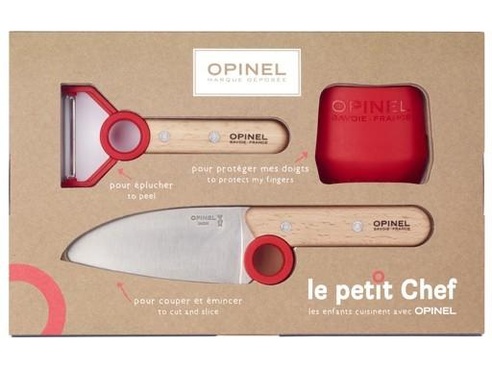 Opinel Le Petit Chef Kinderkeukenset - 3-Delig - Hout