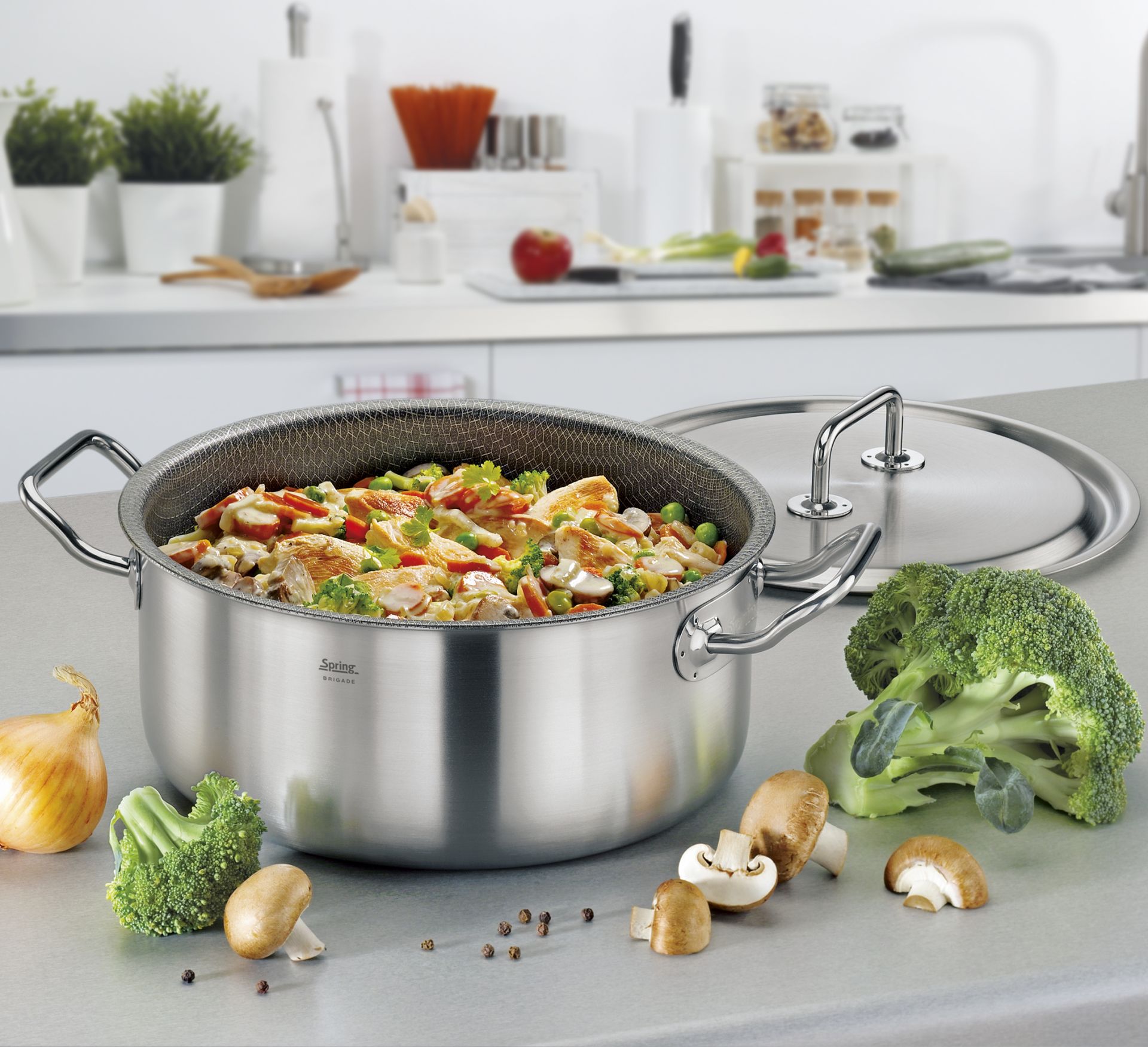 Spring Vulcano Cut Resist Pure Cooking Pot – PFAS-free