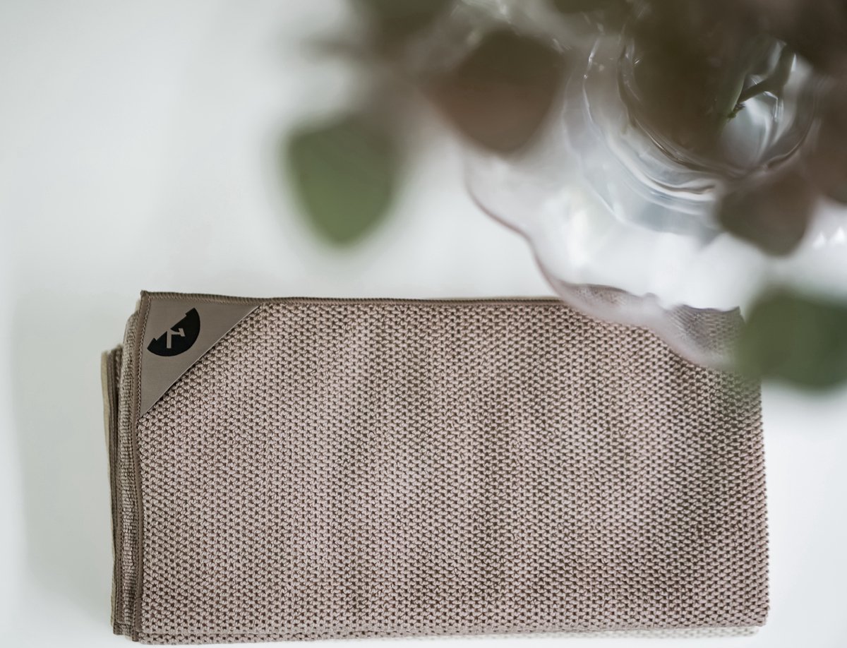 Klud Keukendoeken Wafelmotief - 2 Stuks - 50 x 70cm - Latte