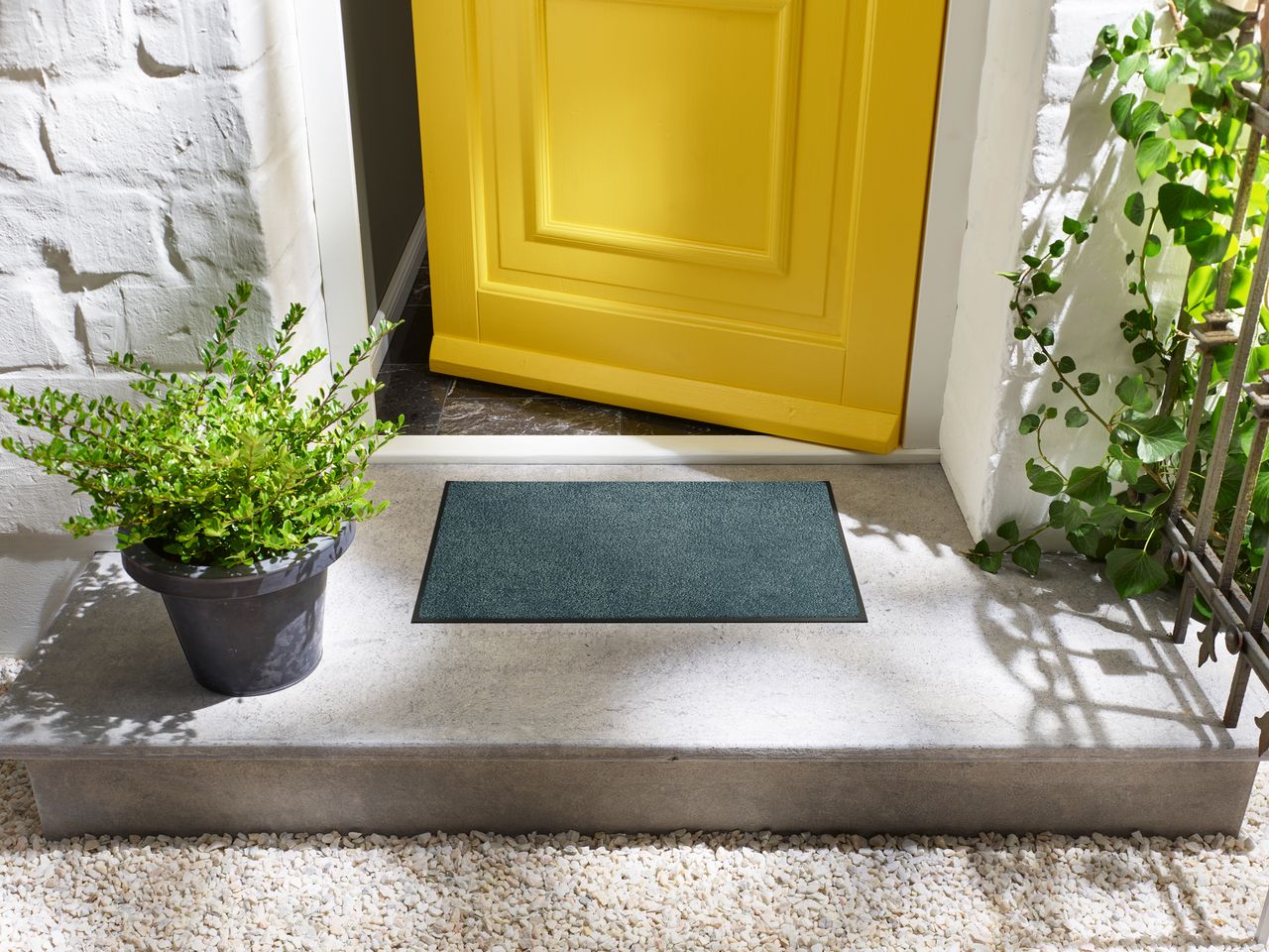 Kleen-Tex Wash+Dry Original Wasbare deurmat - Denim Blue