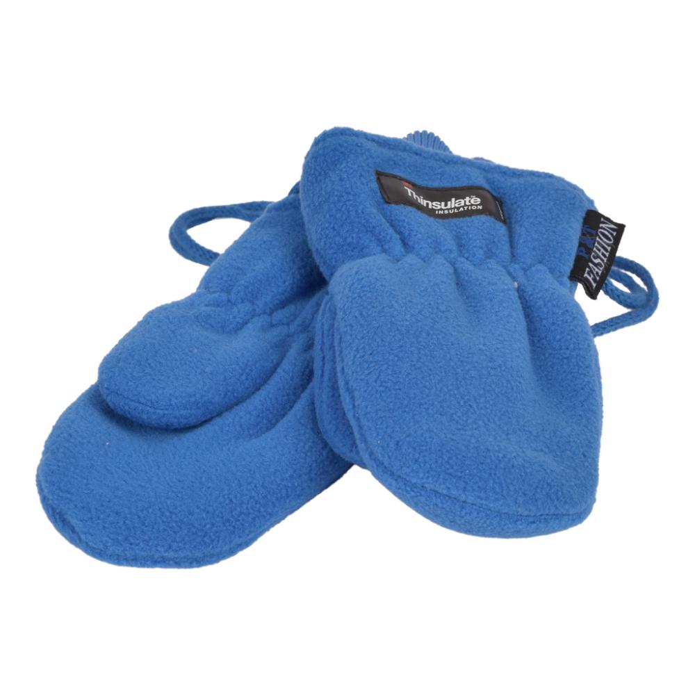 P&T Wanten Kinderen met Touwtje - Fleece - Thinsulate Voering - Bic Blauw