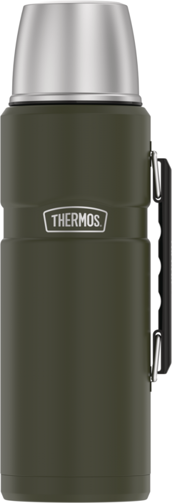 Thermos Stainless King Isoleerfles - 1,2L - Army Green Mat