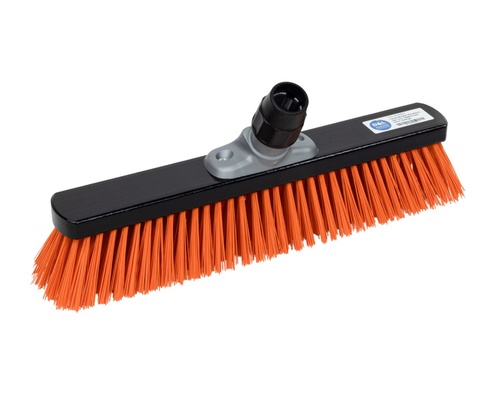 Balayeuse de rue dure Blackbody D&L - Support de manche universel - 40 cm