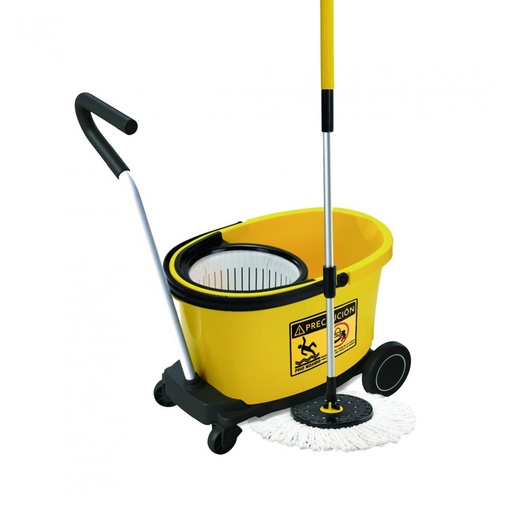 D&L Vloerwisser Supa Mop - Spinner Mop Professioneel Model op Wielen L740