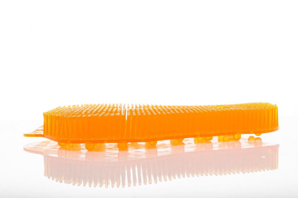 D&L Urinoir Mat Antisplash - Orange - Tropical
