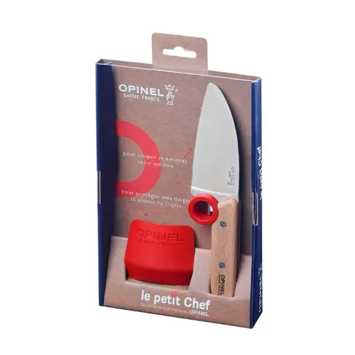 Opinel Children’s Chef’s Knife Le Petit Chef – 2-piece set