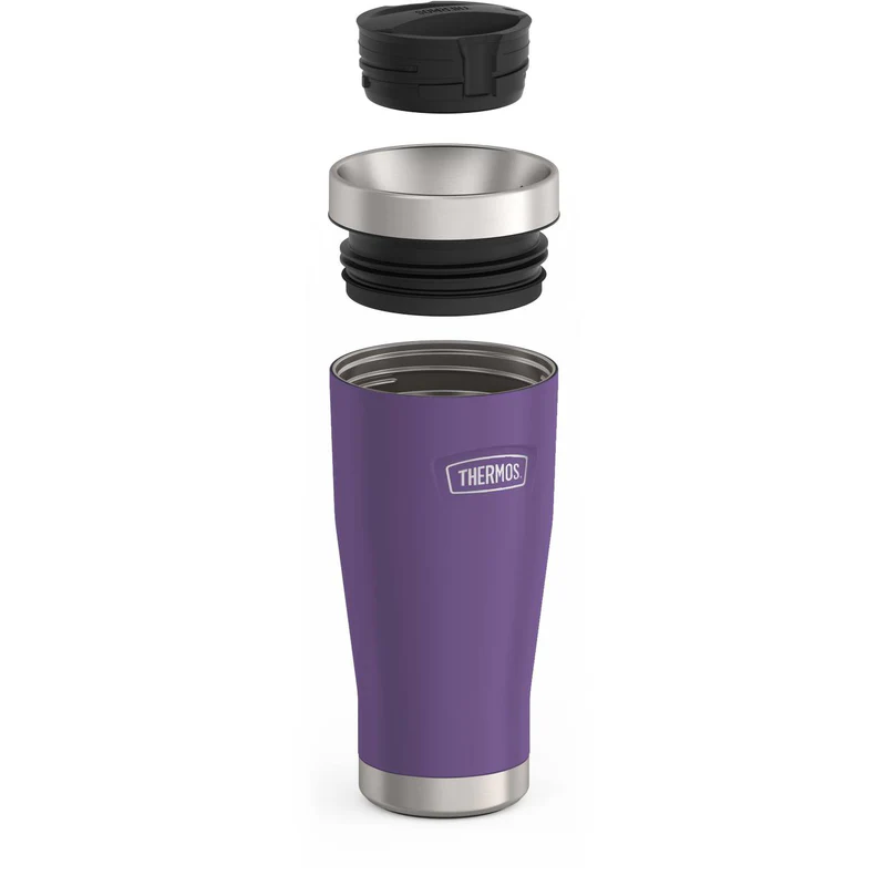 Thermos Stainless ICON Isoleerbeker - Travel Mug - Plum Mat - 470ml