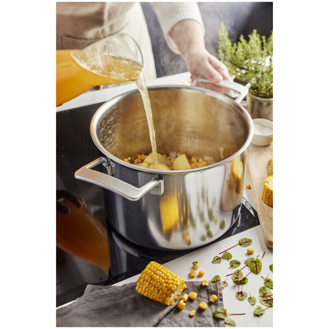 Demeyere Industry 5 Soeppot met Deksel - Ø 24cm - 8L