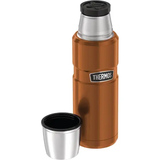 Thermos Stainless King Insulated Bottle – 470ml – Polished Copper