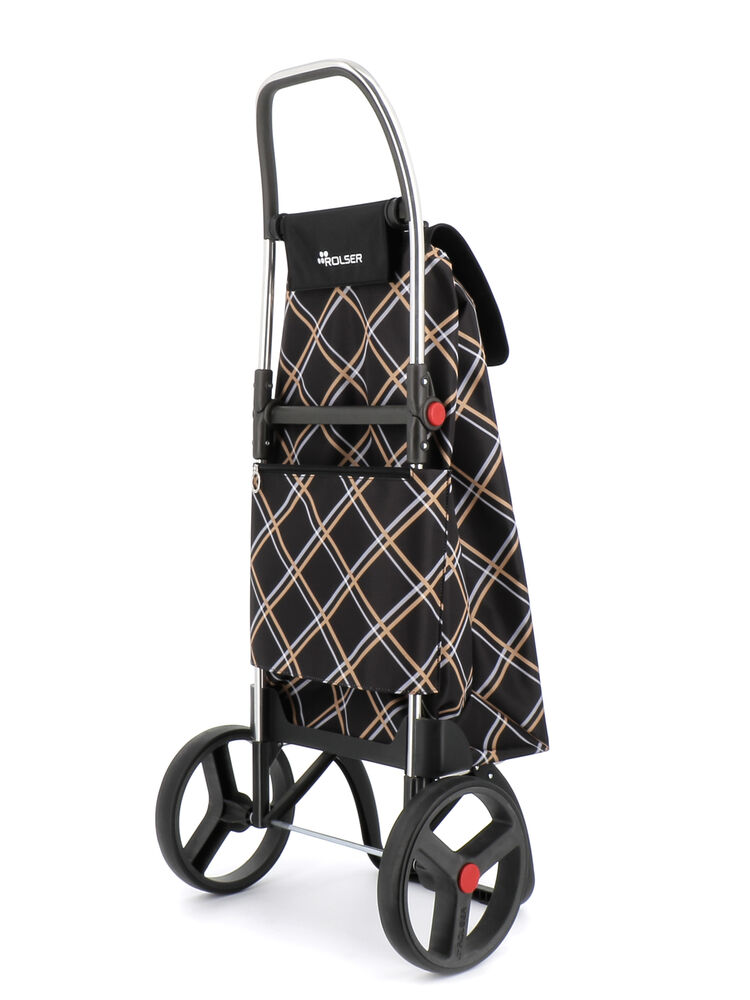 Rolser Boodschappentrolley I-Max Chiara - 2 Grote Wielen - Opvouwbaar