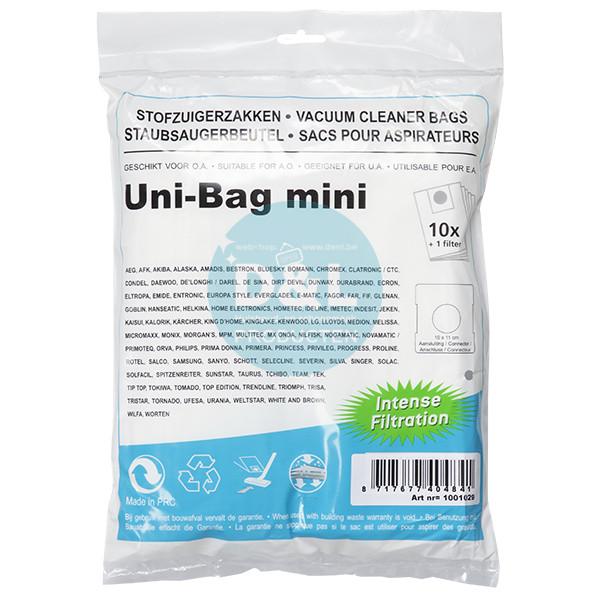 Uni Bag Mini Stofzuigerzakken - Microfleece - 10 Stuks