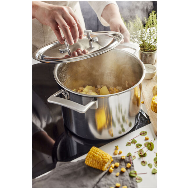 Demeyere Industry 5 Soeppot met Deksel - Ø 24cm - 8L