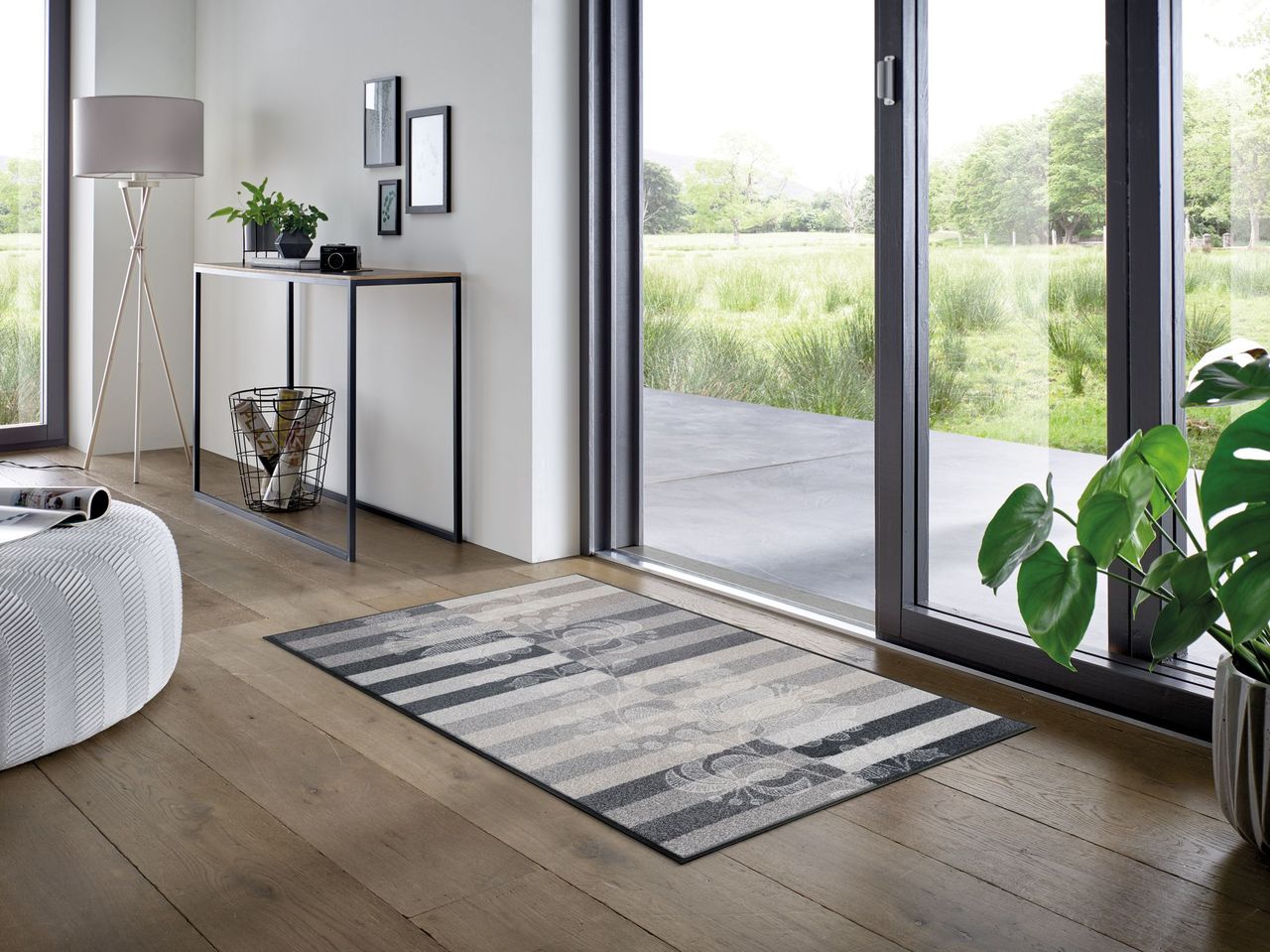 Kleen-Tex Wash+Dry Wasbare Deurmat - Botanica Shadow