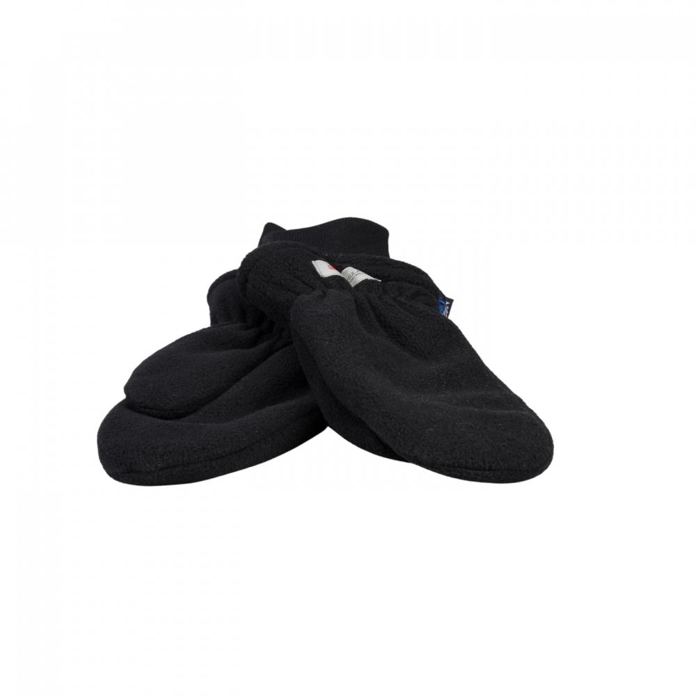 P&T Dames Wanten Micro Fleece - Zwart - Maat 7