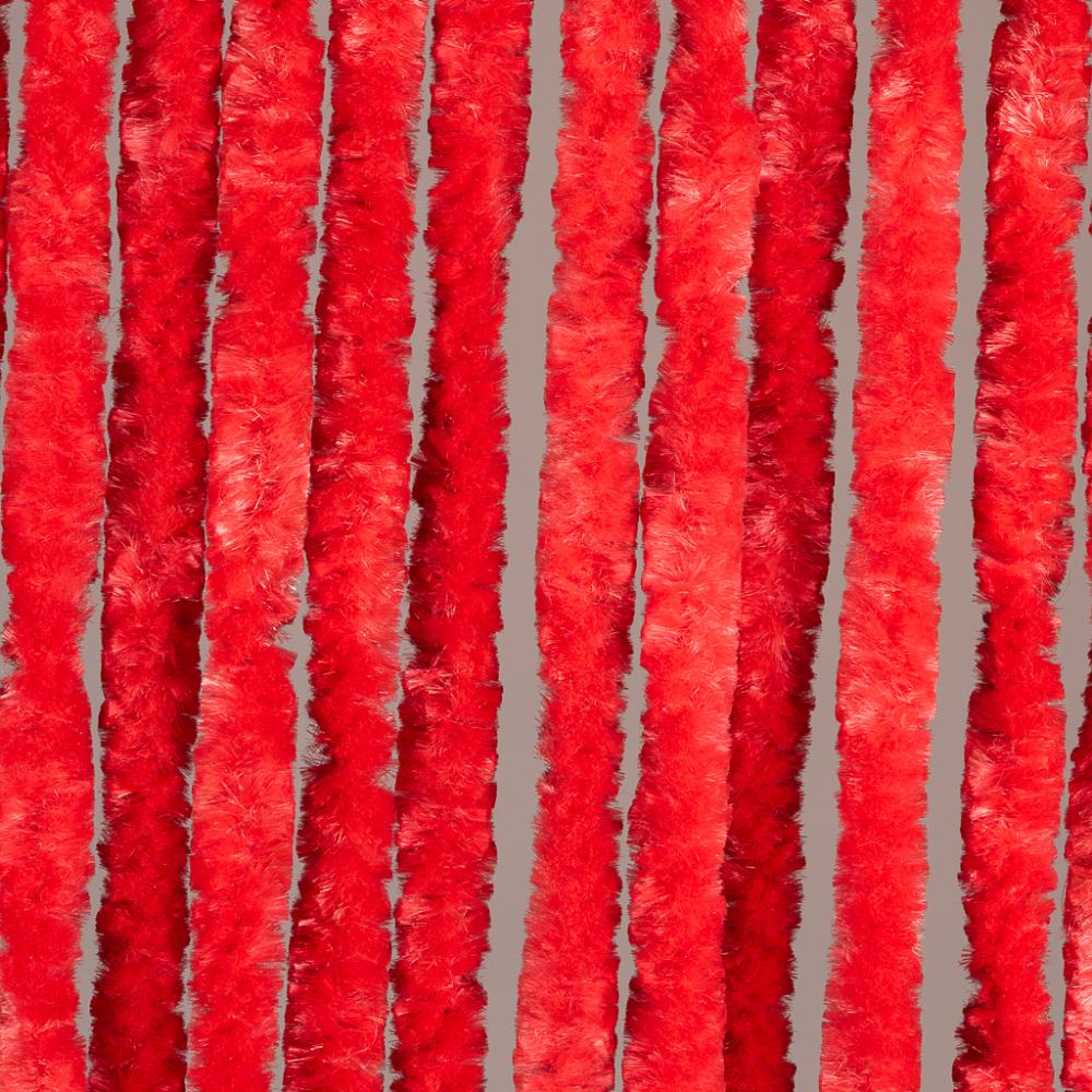 Luxe Kattenstaart Vliegengordijn - Rood
