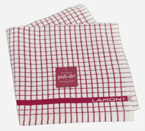 Samuel Lamont Poli-Dri Keukenhanddoek - 50 x 70cm - Bordeaux