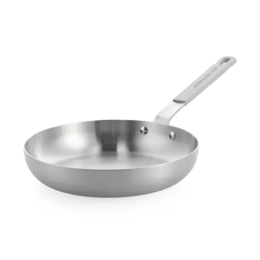 Dagelijkse Kost Jeroen Meus Proline 3PLY Koekenpan - Professioneel 3-Laags Roestvrij Staal - PFAS vrij