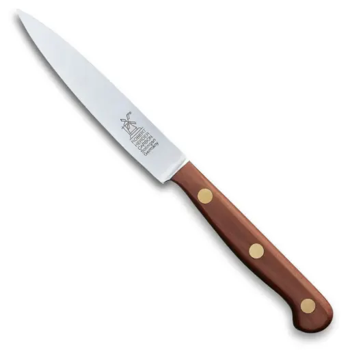 Robert Herder Serie 1922 - Officemes - Carbonstaal - Middenspits - Lemmet 10cm - Heft Pruimenhout