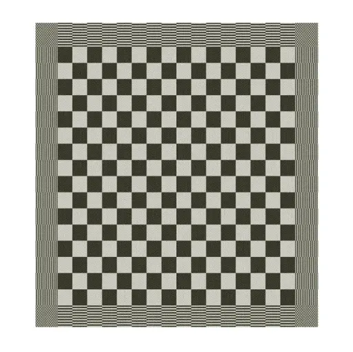 DDDDD Barbecue Tea Towel – Checked Kitchen Towel – 65 x 65 cm – 100% Cotton