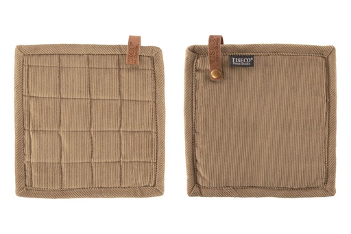 Tiseco Velmar Pot holder - 2 pieces - 20 x 20 cm