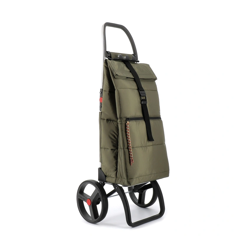 Rolser Boodschappentrolley Big Polar 2 Big Wheels - Opvouwbaar - Kaki