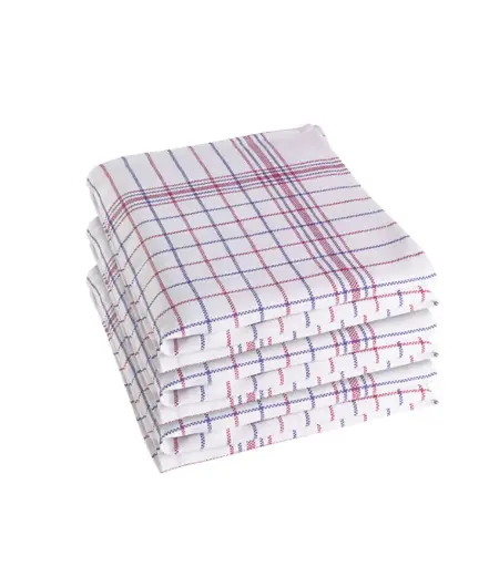 Tiseco Catering Kitchen Towel – Tea Towel – 70 x 70 cm – 100% Cotton – Set of 3