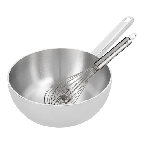Demeyere Apollo 7 Conische Sauteuse met Gratis Duoklopper - Ø 20cm - 2L