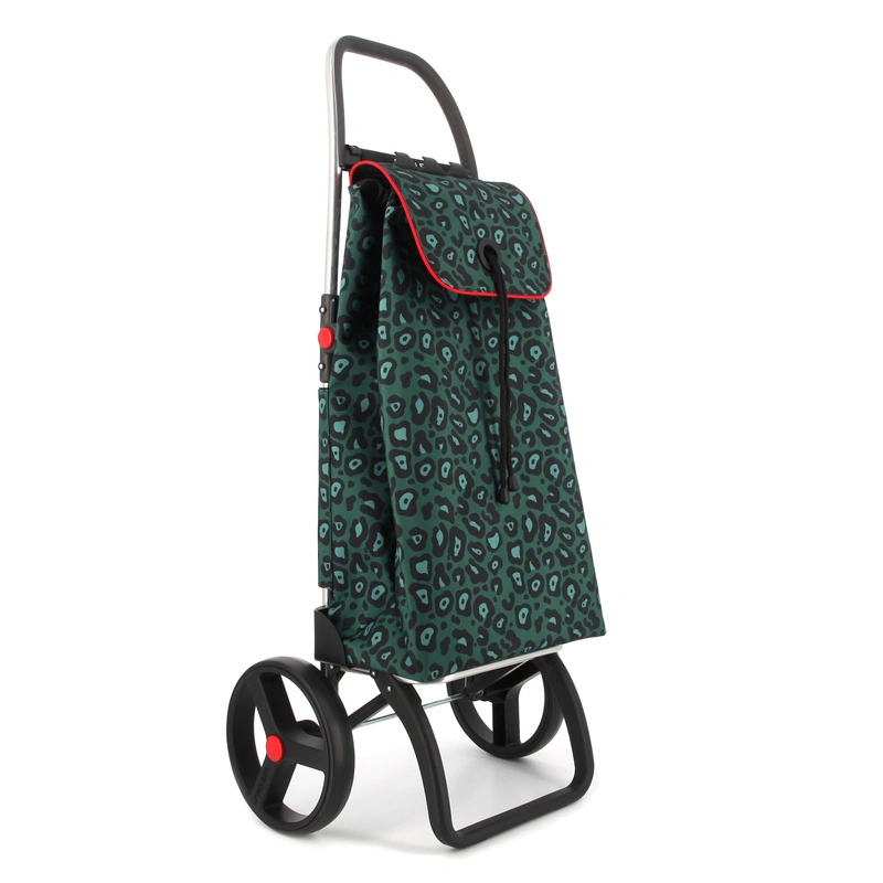 Rolser Boodschappentrolley I-Max Wild 2 Big Wheels - Opvouwbaar - Verde