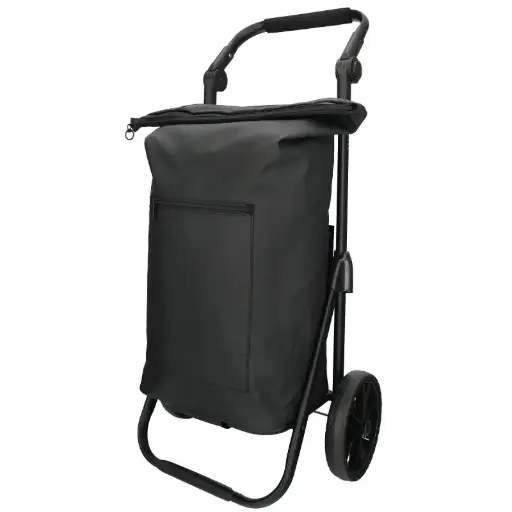 Secc Shopping Trolley – Shopping Cart – 2 Wheels – Water-repellent – Foldable Handle