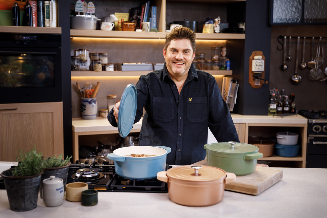 Dagelijkse Kost Jeroen Meus Proline Casserole - Cooking Pot - Ø 26cm - Matcha Green