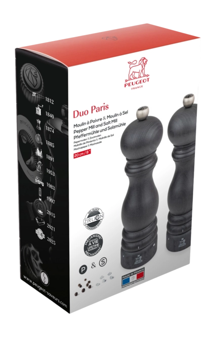 Peugeot Paris u'Select Salt and Pepper Mill Set – Graphite – 20cm
