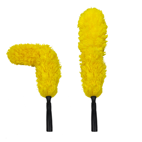 Jantex E943 Plumeau Jaune Lot De 10 - Chiffon Attrape-Poussière Pour Nettoyage Efficace