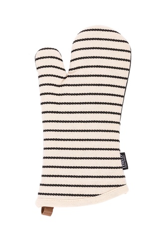 Tiseco Sherlock Cable Ovenwanten -  17 x 33cm - Zwart