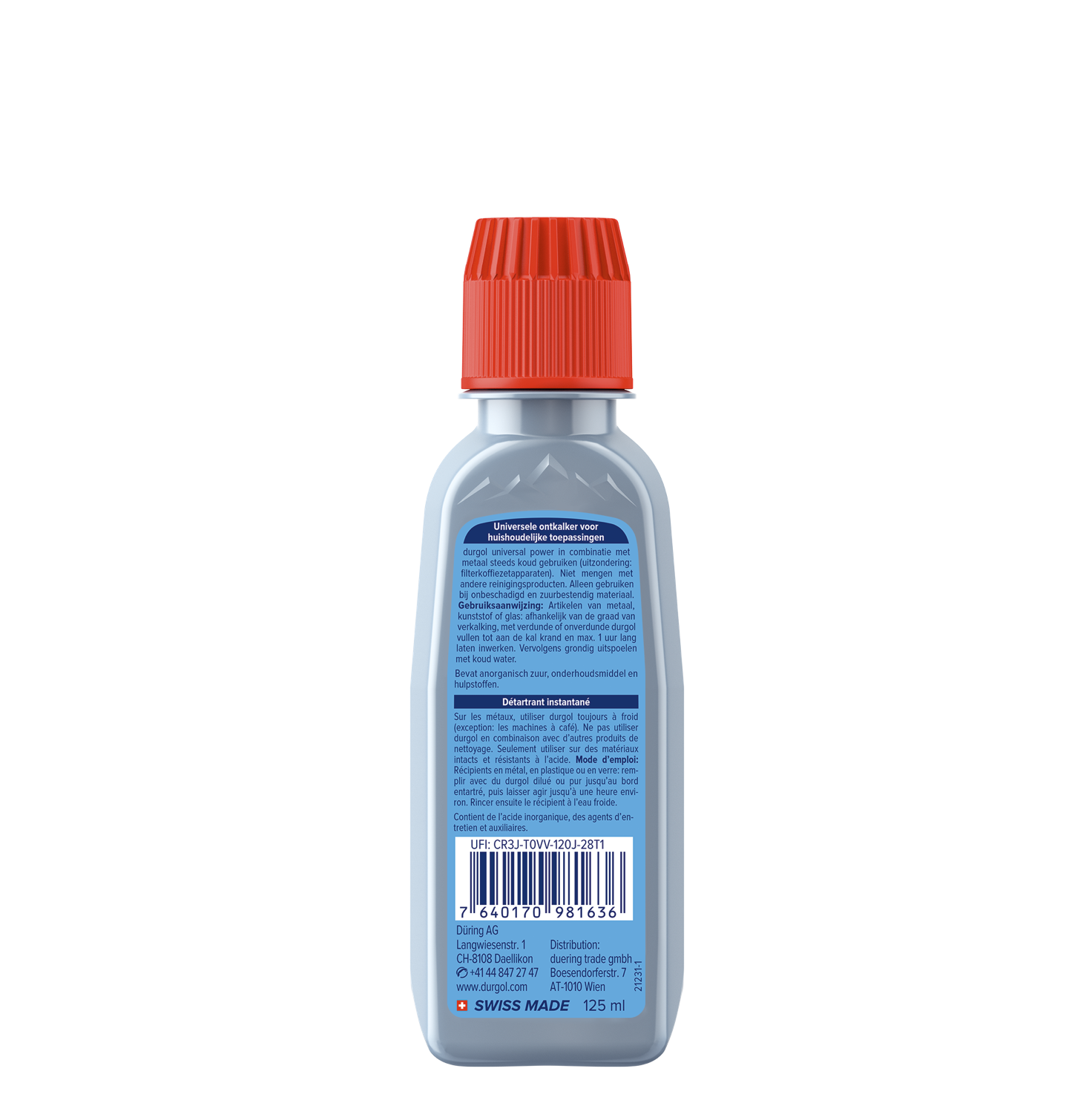 Durgol Universal Power Rapid Descaler – 125ml