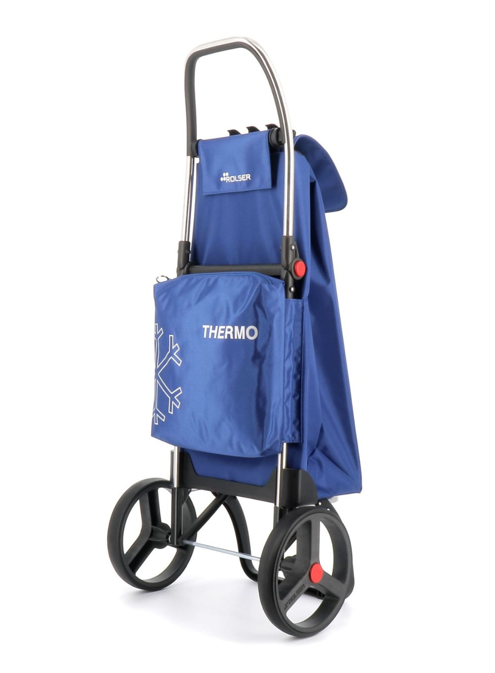 Rolser I-Max Termo Zen 2 Big Wheels Shopping Trolley – Cool Bag – Foldable – Azul