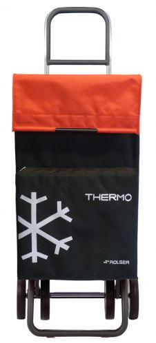 Rolser Boodschappentrolley Thermo Fresh MF - Dos+2 - Zwart/Rood