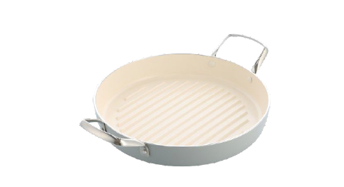 Dagelijkse Kost Jeroen Meus Proline Poêle à griller avec revêtement antiadhésif en céramique - Ø 28 cm - Sans PFAS