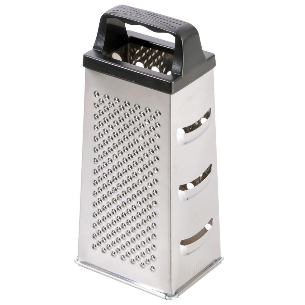 Westmark Vierzijdige Rasp met plastic handvat - Rvs