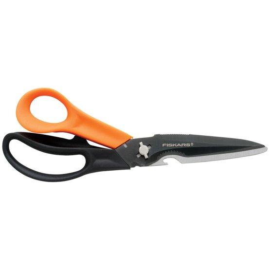 Fiskars Cuts&More Multifuctionele Schaar - 23cm - Zwart/Oranje